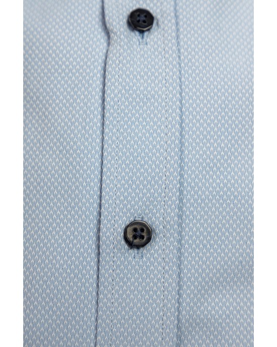 Πουκάμισο Vittorio γαλάζιο SLIM FIT