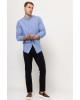 Πουκάμισο Tommy Jeans γαλάζιο SLIM FIT