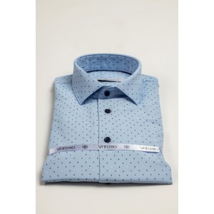 Πουκάμισο Vittorio γαλάζιο