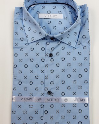Πουκάμισο Vittorio γαλαζιό