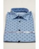 Πουκάμισο Vittorio γαλαζιό SLIM FIT