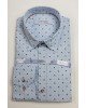 Πουκάμισο Vittorio γαλαζιό SLIM FIT