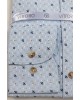 Πουκάμισο Vittorio γαλαζιό SLIM FIT