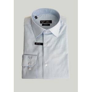 Πουκάμισο 19V69 Italia Versace Abbigliamento γαλάζιο