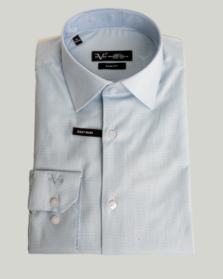 Πουκάμισο 19V69 Italia Versace Abbigliamento γαλάζιο