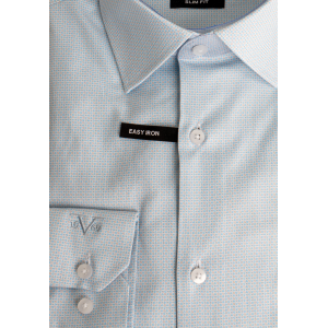 Πουκάμισο 19V69 Italia Versace Abbigliamento γαλάζιο