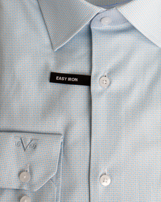 Πουκάμισο 19V69 Italia Versace Abbigliamento γαλάζιο