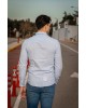 Πουκάμισο Jack n Jones γαλάζιο SLIM FIT