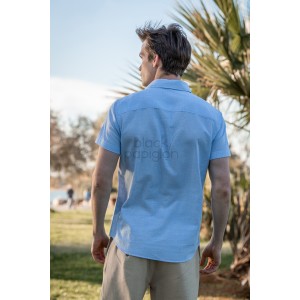 Πουκάμισο Jack n Jones γαλάζιο