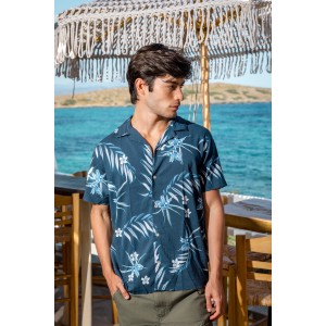 Πουκάμισο Marcus μπλε