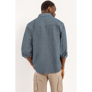 Πουκάμισο Calvin Klein μπλε