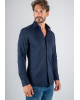 Πουκάμισο Boss μπλε SLIM FIT