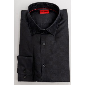 Πουκάμισο Hugo μπλε σκούρο