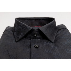 Πουκάμισο Hugo μπλε σκούρο