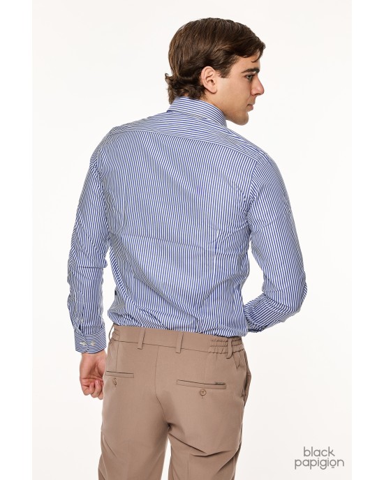 Πουκάμισο Artisti Italiani μπλέ SLIM FIT