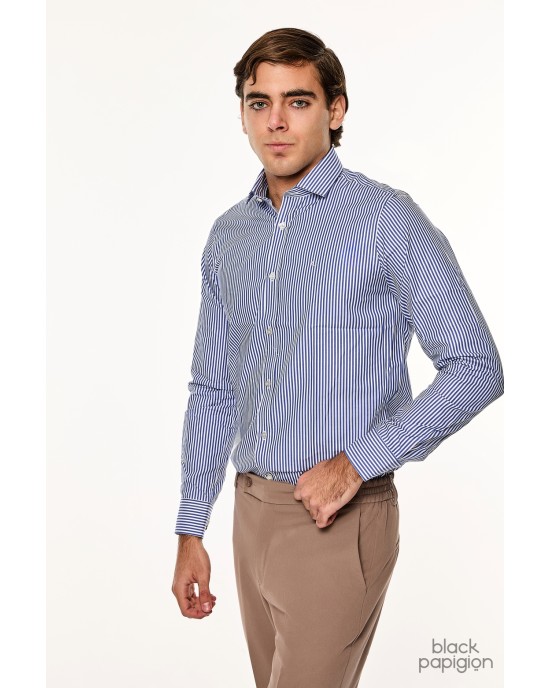 Πουκάμισο Artisti Italiani μπλέ SLIM FIT