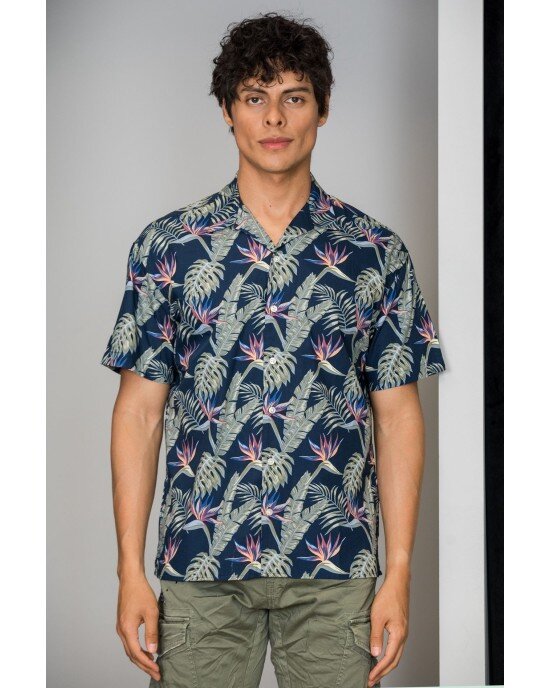 Πουκάμισο Jack n Jones Μπλε Πουκάμισο Jack n Jones Μπλε