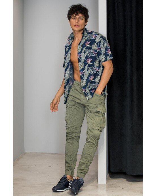 Πουκάμισο Jack n Jones Μπλε Πουκάμισο Jack n Jones Μπλε