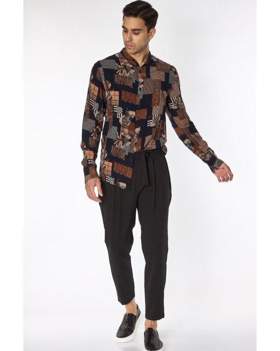 Πουκάμισο Vittorio Μπλε SLIM FIT Πουκάμισο Vittorio Μπλε SLIM FIT