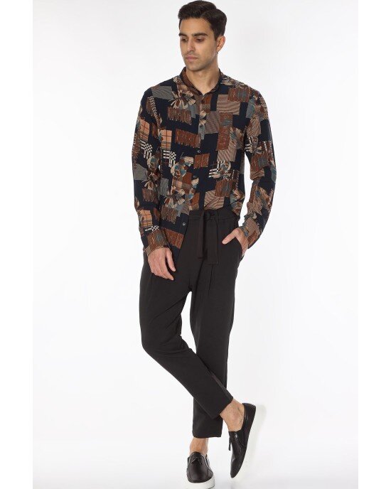 Πουκάμισο Vittorio Μπλε SLIM FIT Πουκάμισο Vittorio Μπλε SLIM FIT