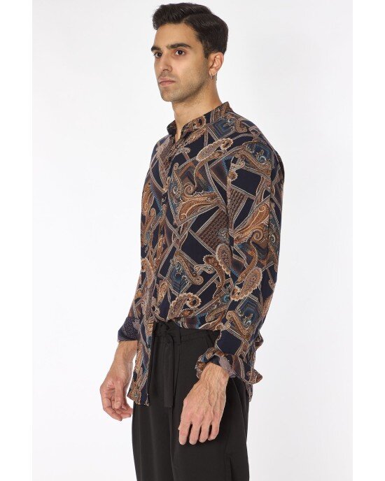 Πουκάμισο Vittorio Μπλε SLIM FIT