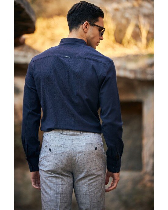 Πουκάμισο Vittorio Μπλε SLIM FIT Πουκάμισο Vittorio Μπλε SLIM FIT