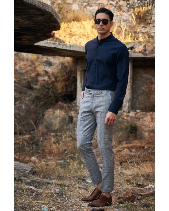 Πουκάμισο Vittorio Μπλε SLIM FIT Πουκάμισο Vittorio Μπλε SLIM FIT