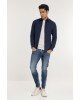 Πουκάμισο Jack n Jones μπλε SLIM FIT