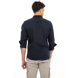 Πουκάμισο Jack n Jones μπλε Πουκάμισο Jack n Jones μπλε