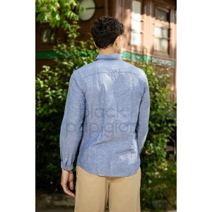 Πουκάμισο Jack n Jones μπλε