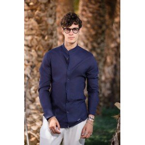 Πουκάμισο Vittorio μπλε Πουκάμισο Vittorio μπλε