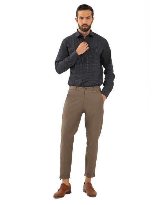 Πουκάμισο Vittorio μπλε SLIM FIT