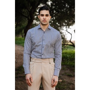 Πουκάμισο Vittorio μπλε Πουκάμισο Vittorio μπλε