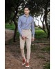 Πουκάμισο Vittorio μπλέ SLIM FIT