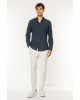 Πουκάμισο Vittorio μπλε SLIM FIT