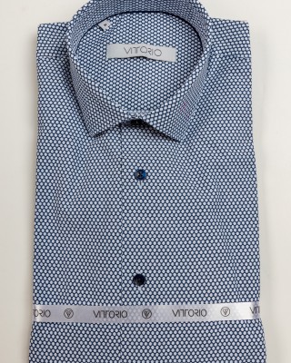 Πουκάμισο Vittorio μπλε