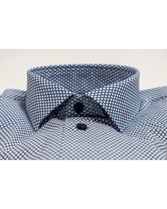 Πουκάμισο Vittorio μπλε SLIM FIT