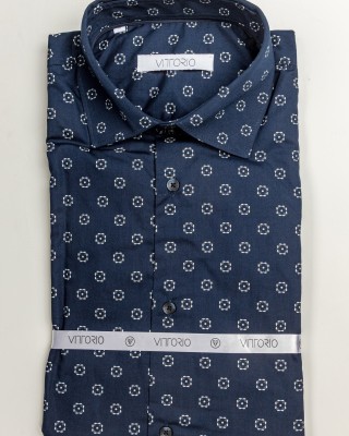 Πουκάμισο Vittorio μπλε