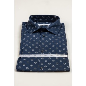 Πουκάμισο Vittorio μπλε