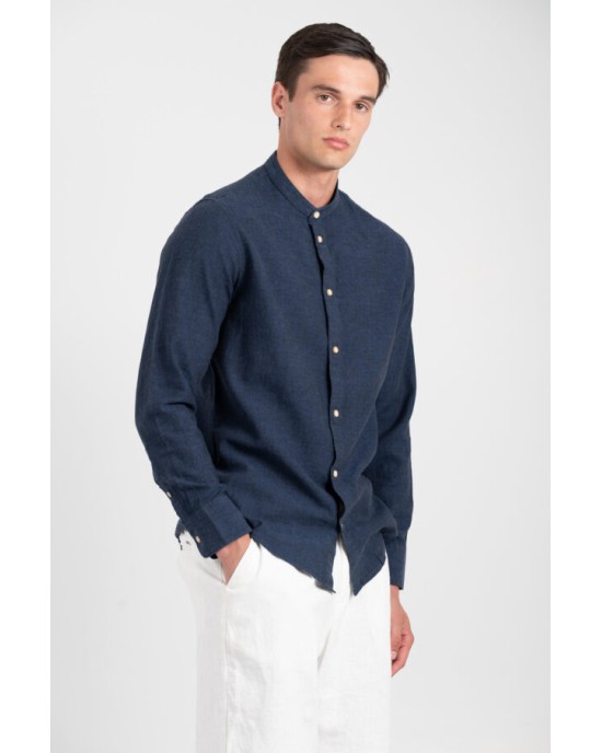Πουκάμισο Vittorio μπλε SLIM FIT