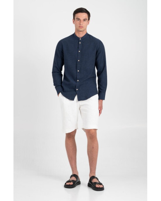 Πουκάμισο Vittorio μπλε SLIM FIT