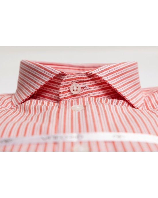 Πουκάμισο Vittorio κόκκινο SLIM FIT