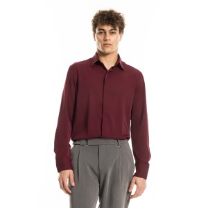 Πουκάμισο Vittorio μπορντό Πουκάμισο Vittorio μπορντό