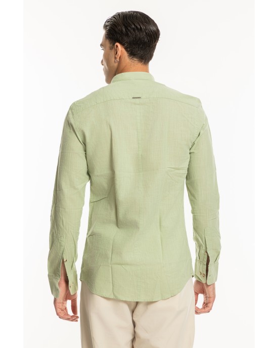Πουκάμισο Vittorio φυστικί SLIM FIT