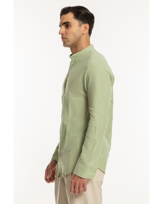 Πουκάμισο Vittorio φυστικί SLIM FIT