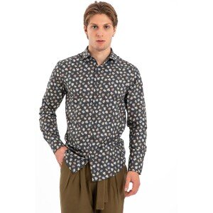 Πουκάμισο Vittorio χακί Πουκάμισο Vittorio χακί