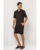Πουκάμισο Vittorio Bareno μαύρο SLIM FIT