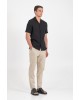 Πουκάμισο Vittorio μαύρο SLIM FIT