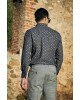 Πουκάμισο Tessuti μαύρο SLIM FIT Πουκάμισο Tessuti μαύρο SLIM FIT
