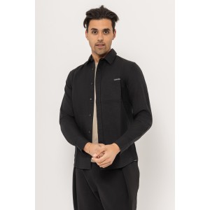 Πουκάμισο Calvin Klein μαύρο
